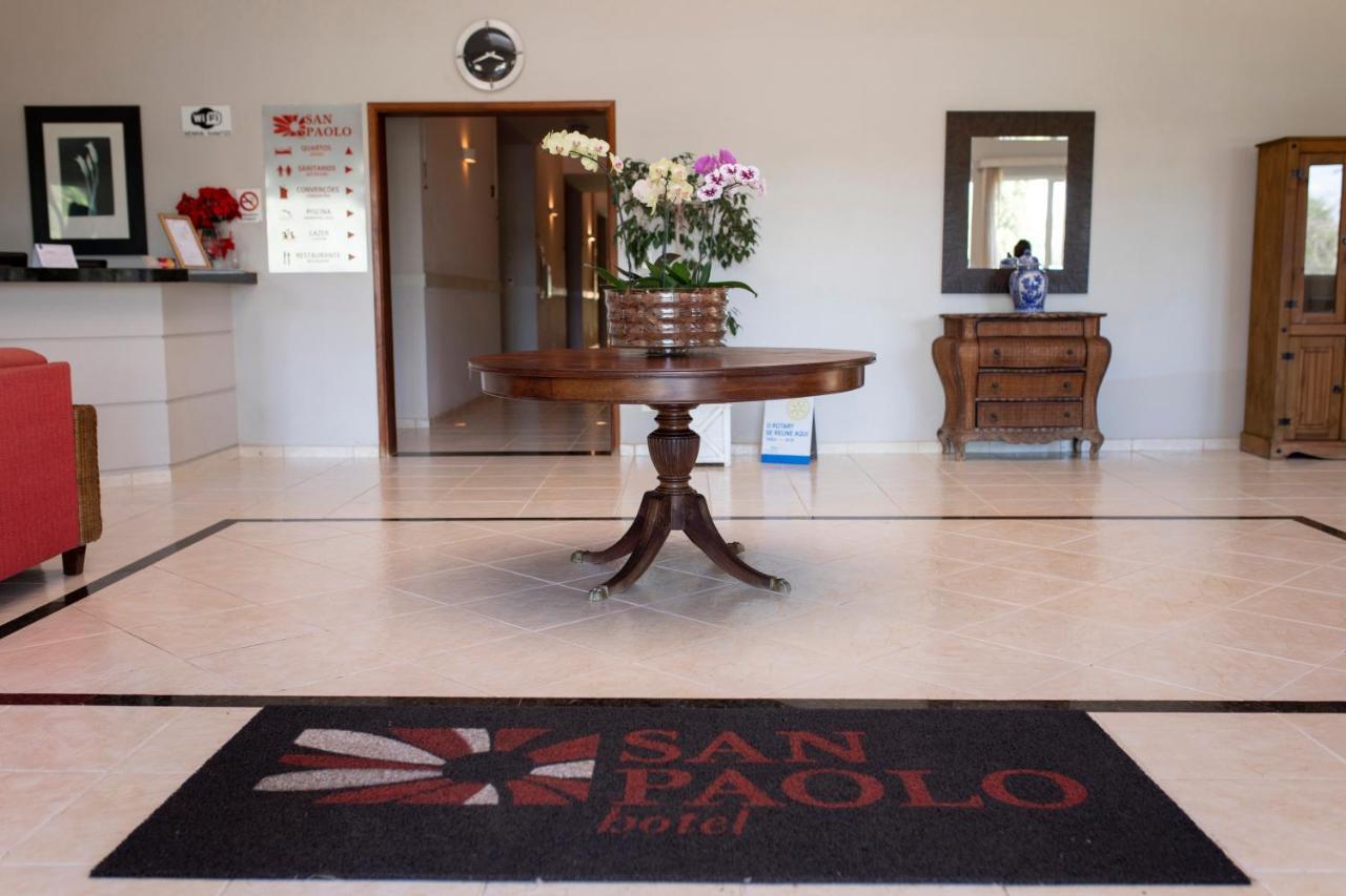 Hotel San Paolo Pederneiras Eksteriør bilde